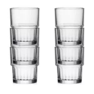 현이몰 보르미올리 유리컵 물컵 강화 유리잔 160ml 6P 세트 내열유리컵 유리글래스 글라스잔 물잔 카페컵