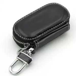 [CAR] 블랙 가죽 자동차 차량용 열쇠걸이 고급