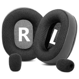 DowiTech 통기성 및 내구성 있는 이어패드 쿠션 교체품, Turtle Beach Elite Atlas Pro/Elite Atlas Aero P