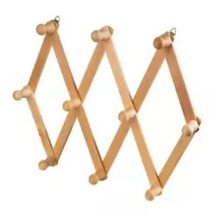 원목 자바라 옷걸이 벽면옷걸이 늘어나는옷걸이