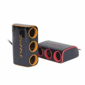 [CAR] 컬러 소켓 라인식 3구 시거잭멀티 차량용시가잭