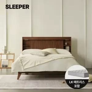 슬립퍼 비비안 원목 수납 침대세트_ 밸런스드 매트LK