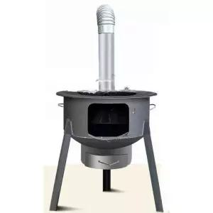 드럼통 난로 장작 장작난로 가마솥 78CM 화덕 바베큐그릴