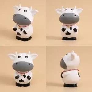 [문구] 밀크 카우 저금통 대 화이트 인테리어저금통 학교