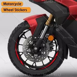 ADV350 adv 350 반사 바이크 오토바이 액세서리 휠 스티커 허브 데칼 림 스트라이프 테이프