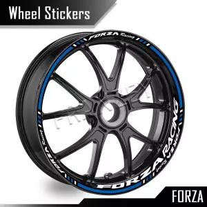 바이크 오토바이 휠 스티커 반사 스트라이프 테이프 림 데칼 허브 액세서리 Honda FORZA 350 750 Forza1252