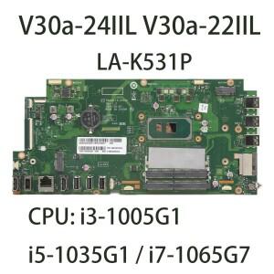 Lenovo V30a 24IIL LA K531P 용 노트북 마더 보드  CPU i3 1005G1 FRU 5B20U54557 포함