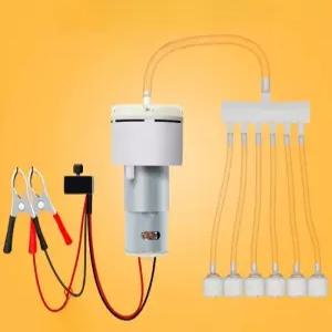 차량용 기포기 낚시 시거잭 펌프 수조 공급기 연결 산소