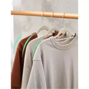 깜도리4  원룸 옷걸이 수납 틈새 좁은방 논슬립 10개 1세트