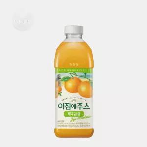 서울우유 아침에주스 제주감귤 주스 950ml x 8개 (1박스) 천연과즙 프리미엄 건강주스