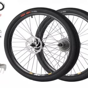 타이어 휠교체 휠셋 자전거 27.5인치 앞바퀴 mtb
