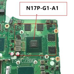 Acer Aspire AN515 52 노트북 마더보드 NBQ3L11003 CPU i5 8300HQ GTX1050TI 4GB용