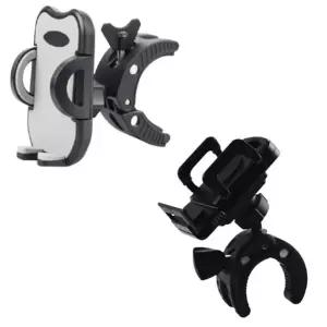 유모차 360도 회전 핸드폰 거치대 곡선형 홀더