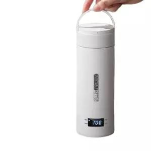 차량용 전기포트 시거잭 연결 보온 주전자 커피포트 라면