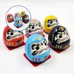 쌍문상회 피규어 다루마 5세트 일본 미니 달마 마네킨네꼬 개업선물 행운 고양이