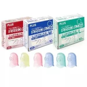 플러스 골무 KM-401H KM-402H KM-403H 손가락 골무 10개입