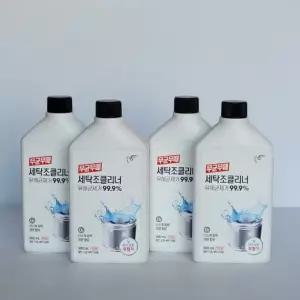 피죤 무균무때 세탁조클리너 500ml 4개입 세탁조세정제