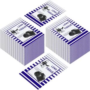 카메라 렌즈 현미경 컴퓨터 화면 돋보기 안경 20권 소책자용 클리닝 페이퍼 티슈 벌크