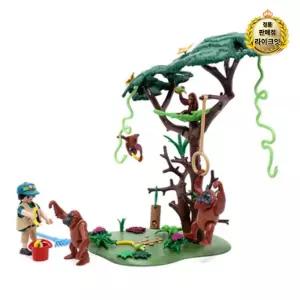 플레이모빌 오랑우탄과 나무 70345