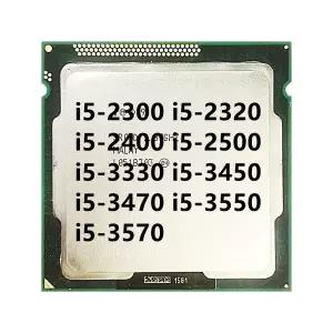 i5-2300 i5-2320 i5-2400 i5-2500 i5-3330 i5-3450 i5-3470 i5-3550 i5-3570 쿼드 코어 CPU 프로세서 LGA 1