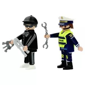 플레이모빌 듀오팩 경찰과 도둑 71804 1개