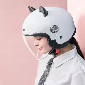 고양이 헬멧 자전거 오토바이 스쿠터 여성