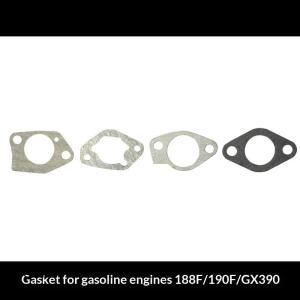 E152/168/188F GX160 GX270 GX390 엔진 모터 부품용 호환 10개 카뷰레터 에어 필터 어댑터 스페이서 가스켓