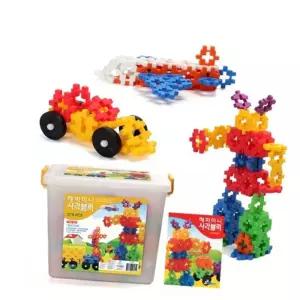 블럭완구 해피 미니 사각블럭 378pcs