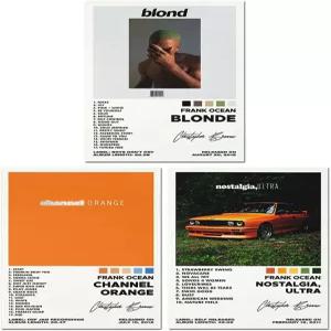 비키오코 캔버스 프린트 3종 세트 프랭크 오션 포스터 세트(채널 오렌지 블론드) 앨범 에스테틱 언프레임