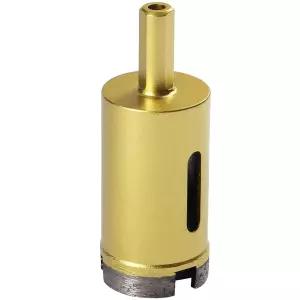 드릴락스 1인치 다이아몬드 석조 드릴 비트 콘크리트 화강암 벽돌 및 돌을 위한 고강도 건식 코어 홀 톱