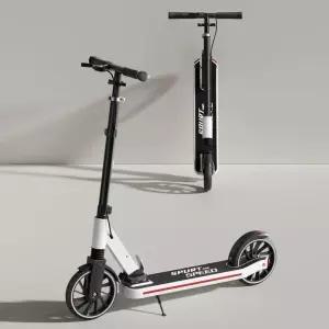 성인 수동 킥보드 접이식 이동 수단 어른 퀵보드 가벼운