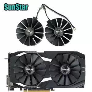 T 129215 SM FDC10M12S9-C 4PIN 95MM 비디오 카드 냉각 팬 Asus Rx 470 580 570Gtx 1050Ti 1070Ti 1080Ti