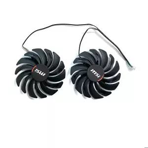 LZQLY RX5700 GPU PLD10010S12HH 쿨러 팬 비디오 카드 쿨링 팬 MSI RX 5700 5600 XT GAMING X 그래픽 카드