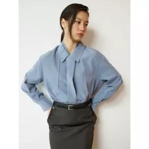 L’H.A.S TIE-WRAPPED SHIRT2_BLUE 1113157