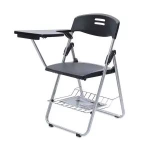 접이식 블랙 교육 수강용 강의실 일체형 의자