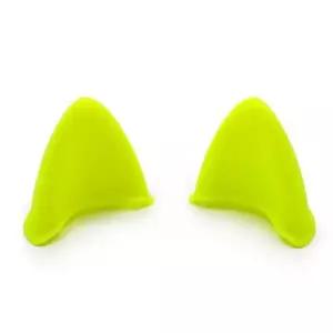 오토바이 헬멧 장식 고양이귀 형광 2개 세트