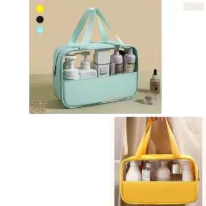 대형 운동 목욕 가방 생활 방수 투명 파우치 주머니 쎄면백 워시백 손가방