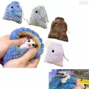 햄스터 주머니 외출 용 다람쥐 포대기 이불 감싸개 소동물 키우기 용품