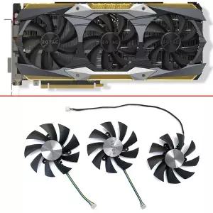 ZOTAC GTX1080Ti EXTREME GTX 1080 Ti Core Edition 그래픽 카드 방열판 냉각 팬용 GA92S2U DC12V 0.46A