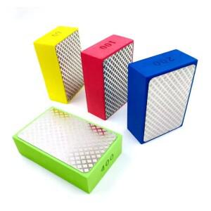 다이아몬드 핸드 폴리싱 패드 93mmx58mm 타일 유리 연마 블록 석재 대리석 세라믹 샌딩 디스크