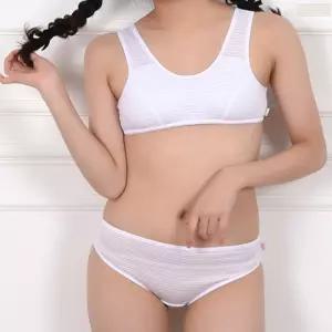 여아 팬티브라자 세트 초등생 중등생 브라 속옷 셋트 75a 80a 스포츠브라