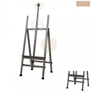 알미늄 실버 이젤 이잴 액자 그림 전시 거치대 도면 캔버스 걸이 전문가용