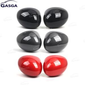 미니 소형 쿠퍼 F54 F55 F56 F60 2014- 51167401229 1쌍 LHD 백미러 하우징 자동차 사이드 뷰 커버