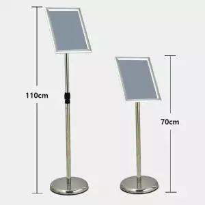 사각형 광고판 스탠딩 메뉴판 거치대 입구 거치대