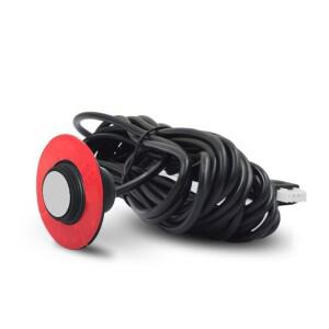 16.5mm 원래 임베디드 플랫 자동차 주차 센서 Parktronic 역방향 프로브 초음파 매트 블랙 그레이 실버 백