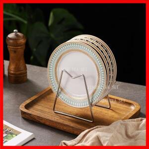 1개 가정용 세라믹 디저트 접시 고급 스낵 케이크 본차이나 테이블 쓰레기통 스시 주방 용품