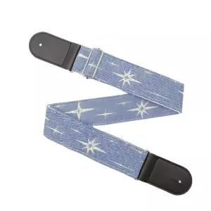 데님 스트랩 일렉 베이스 어쿠스틱 기타 어깨끈