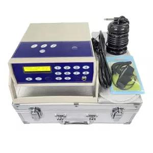 이온 클렌징 디톡스 발 스파 아쿠아 욕조 원적외선 광선 벨트 포함 알루미늄 케이스 포장 퍼스널 케어 장치