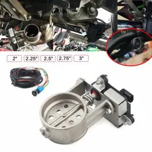 자동차/오토바이 배기 파이프 시스템 기관차 방음 스테인리스 스틸 밸브 전자 스위치 버튼 제어