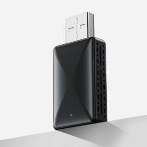 2 in 1 AI 박스 미니 어댑터 유선에서 무선으로 카플레이&안드로이드 오토 99% 차량 호환 플러그 앤 플레이